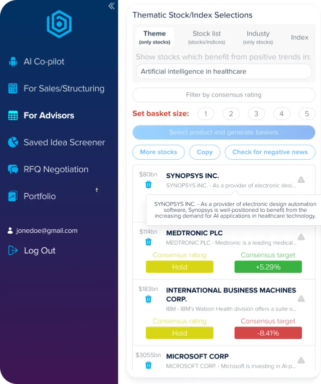 AI-Driven Curation for Optimal Strategies